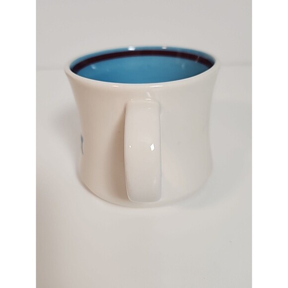 Starbucks 2006 Ceramic Mug Halloween Pals Blue One Eyed Ghost Monster Cyclops - Picture 4 of 10